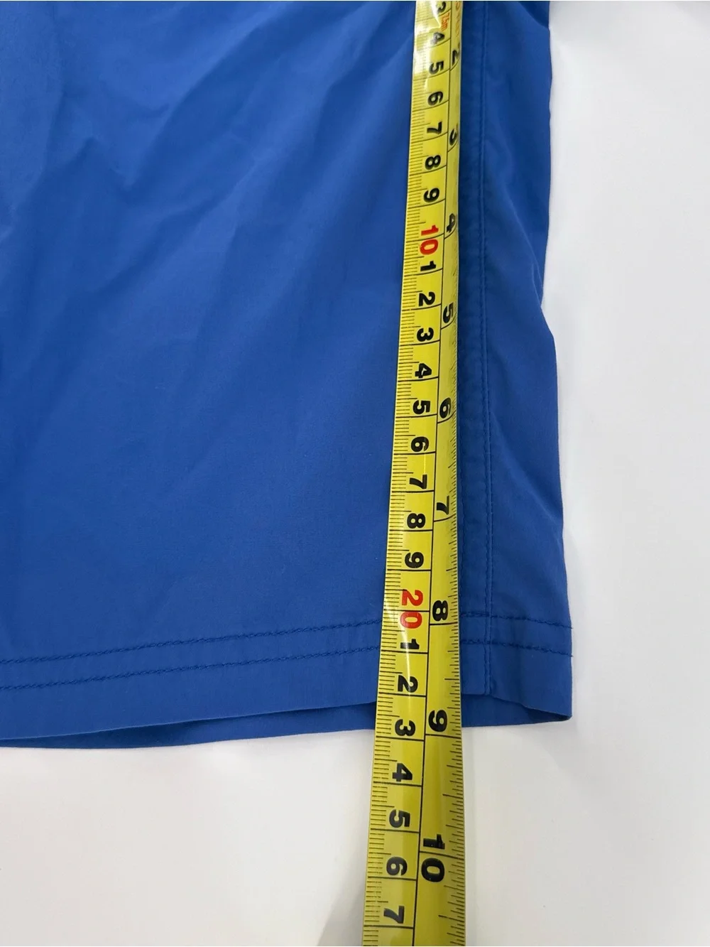 REI Co-op Outdoor Afro Mens Trail Shorts Blue Yellow Small 24229-S23 Hiking